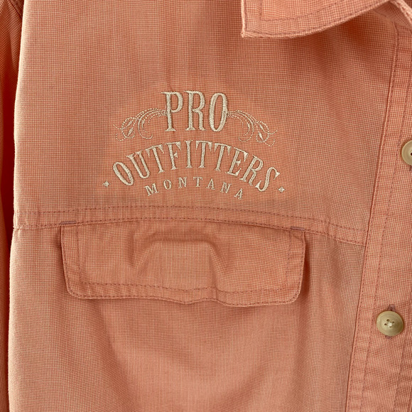 Ex Officio Buzz Off Womens Fishing Hiking Shirt Button Front Vented Sz XL Orange - Picture 9 of 14